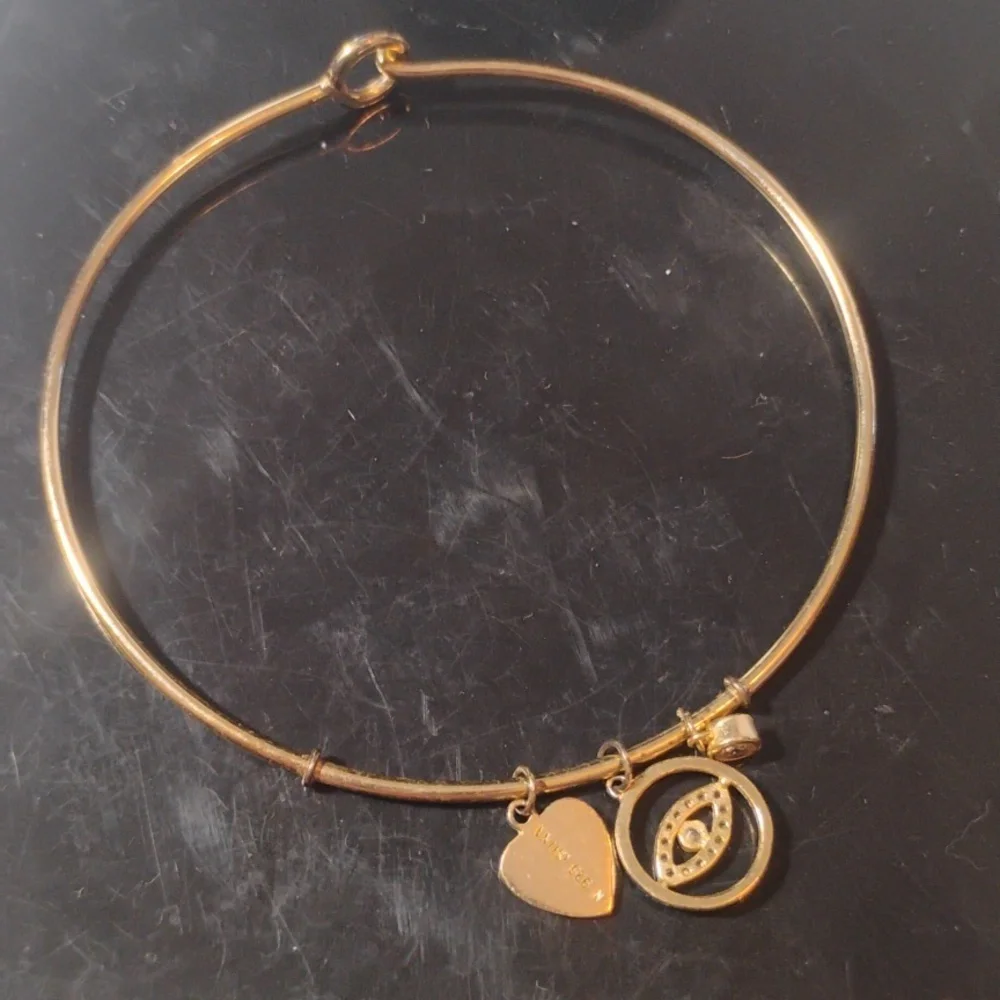 925 Stamped Everlasting Eye Charm Bracelet - Picture 4 of 7